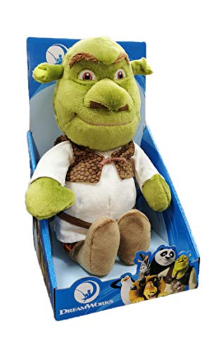 dreamworks Shrek - Plüsch 25 cm mit Blister - Superweiche Qualität - 760019460/61 (Shrek) von Play by Play