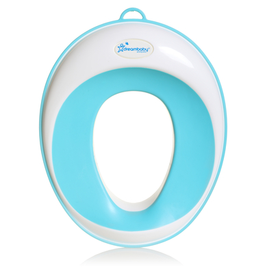 Dreambaby® Toilettensitz mit schlanken Konturren in aqua/weiß von Dreambaby