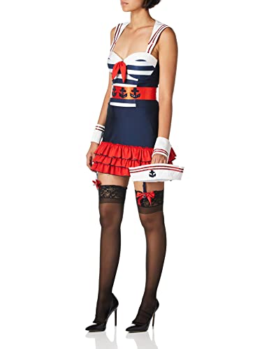 Dreamgirl 9861 Sailor Kostüme in Erwachsenengröße, Multi, Small von Dreamgirl