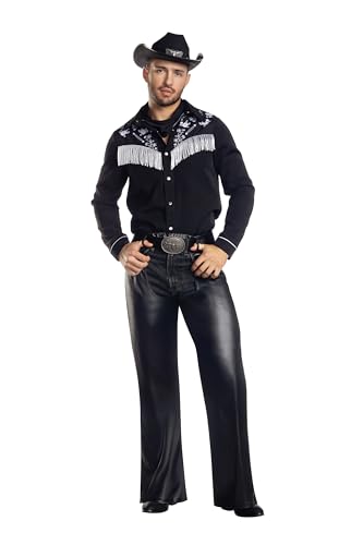Dreamgirl Cowboy Jim für Herren, Mehrfarbig, L Dreamgirl Cowboy Jim für Herren, Mehrfarbig, L von Dreamgirl