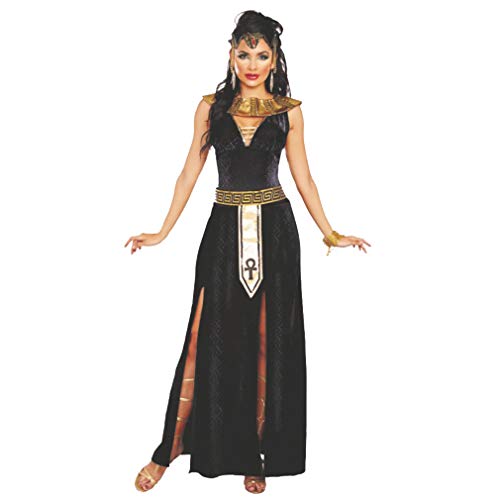 Dreamgirl Kostüm Cleopatra Alexia Kleid lang Kragen Gürtel Ägypterin Antike S, M, L, XL (M) von Dreamgirl