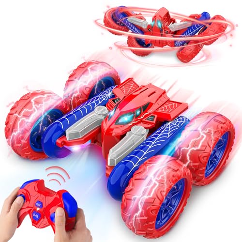 Dreamlandia Spielzeug ab 3 4 5-9 Jahre, Ferngesteuertes Auto Geschenk Junge Mädchen 3-10 Jahre Outdoor Spielzeug ab 3 4 5 6-10 Jahre Rc Auto Spider Kinderspielzeug Ostern Geschenke Kinder von Dreamlandia
