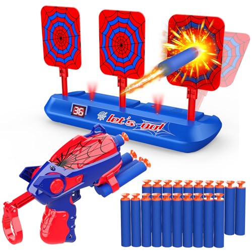 Dreamlandia Zielscheibe für Pistole, Spielzeug ab 4-12 Jahre Junge Ostergeschenke Kinder Spielzeug Pistole Geschenk Junge 5 6 7-11 Jahre 4 5 6-12 Jahre Geschenkideen Kinder von Dreamlandia