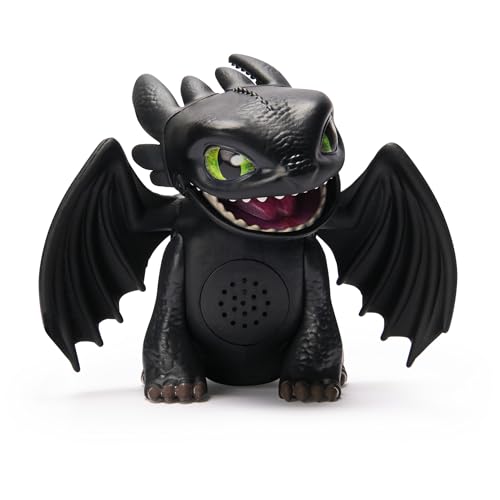 DreamWorks How to Train Your Dragon, Interaktiver Mini-Drache Ohnezahn, Figur mit Soundeffekten, Spielzeug für Kinder ab 4 Jahren DreamWorks How to Train Your Dragon, Interaktiver Mini-Drache Ohnezahn, Figur mit Soundeffekten, Spielzeug für Kinder ab 4 Jahren von Dreamworks Dragons