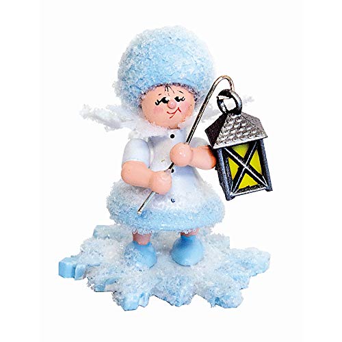 Drechslerei Kuhnert Schneeflöckchen mit Laterne - 5 cm Drechslerei Kuhnert Schneeflöckchen mit Laterne - 5 cm von Kuhnert