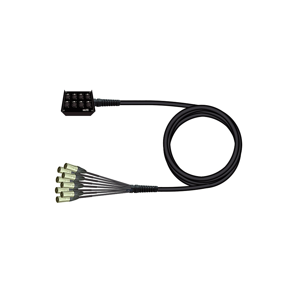 DreiTec 8/0 Stagbox > XLR 15 m Analog-Multicore DreiTec 8/0 Stagbox > XLR 15 m Analog-Multicore von DreiTec