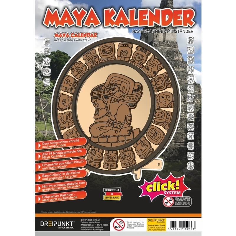 Bausatz Maya-Kalender von Dreipunkt Verlag