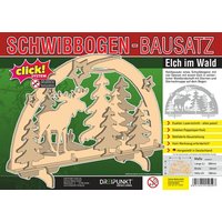 Bausatz Schwibbogen 'Elch im Wald' von Dreipunkt Verlag