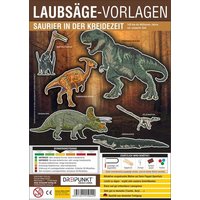 Laubsägevorlage Saurier in der Kreidezeit von Dreipunkt Verlag