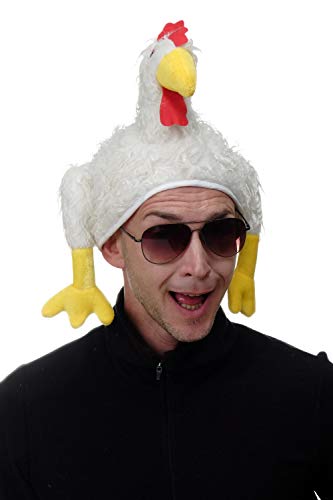 DRESS ME UP - H91/Chicken Party Hut Mütze Halloween Karneval Huhn Henne Hahn ca. 62 cm DRESS ME UP - H91/Chicken Party Hut Mütze Halloween Karneval Huhn Henne Hahn ca. 62 cm von Dress Me Up