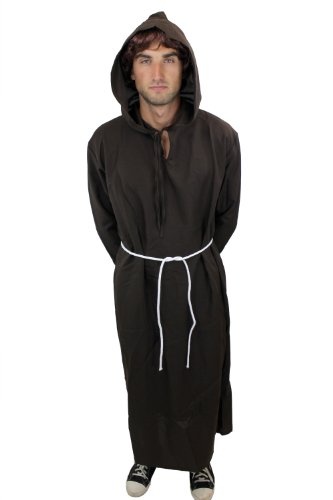dressmeup Dress ME UP - L022/52 Kostüm Herren Herrenkostüm Mönch Priester Mönchskutte Klosterbruder L022, L dressmeup Dress ME UP - L022/52 Kostüm Herren Herrenkostüm Mönch Priester Mönchskutte Klosterbruder L022, L von dressmeup