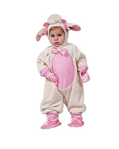 Dress Up America 499-12 mo Lammkostüm Süßes grasendes, Mehrfarbig, Größe 6-12 Monate (Gewicht: 7-9 5 kg, Körpergröße: 61-71 cm) von Dress Up America