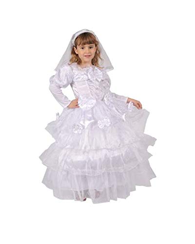 Dress Up America Kleine Prinzessin Exquisites Brautkleid mehrfarbig größe 8-10 jahre (taille: 76-82 höhe: 114-127 cm) von Dress Up America
