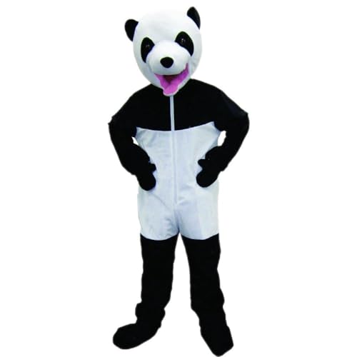 Dress Up America Süßes Kostüm des Großen Panda in Weiß und Schwarz von Dress Up America
