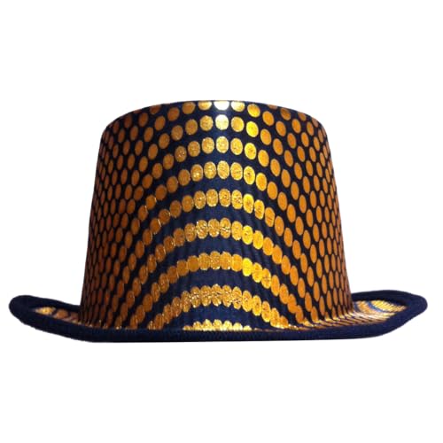 Dress Up America Goldfarbener Quadratischer Zylinder – Schöner Hut Für Rollenspiele von Dress Up America