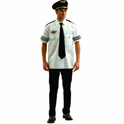 Dress Up America 721.0 (Erwachsene) Adult Pilot Kostüm, Einheitsgröße von Dress Up America