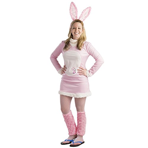 Dress Up America 813-S Rosa Energizer-Häschen Osterkostüm für Frauen, Pink, Größe 4-6 Jahre (Taille: 71-76 Höhe: 99-114 cm) von Dress Up America