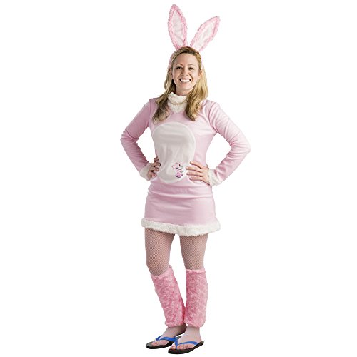 Dress Up America Rosa Energizer-Häschen Osterkostüm für Frauen, Größe 4-6 Jahre (Taille: 71-76 Höhe: 99-114 cm) von Dress Up America
