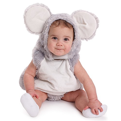 Dress Up America Baby Quietschende Maus Halloween Rollenspiel Kostüm - Wunderschönes Anziehset Für Rollenspiele Dress Up America Baby Quietschende Maus Halloween Rollenspiel Kostüm - Wunderschönes Anziehset Für Rollenspiele von Dress Up America
