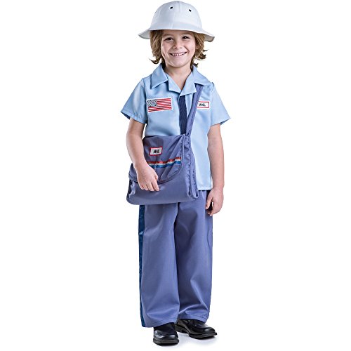 Dress Up America Briefträger-Kostümset für Jungen - Größe Kleinkind 2 (1-2 Jahre) von Dress Up America
