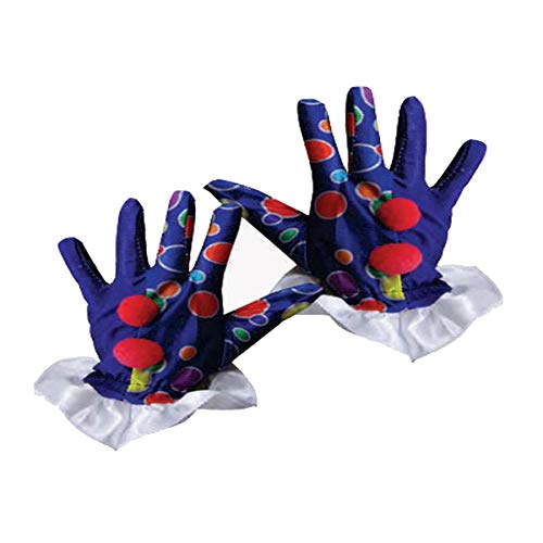 Dress Up America Clown-Handschuhe in Gelb und Blau erhältlich Dress Up America Clown-Handschuhe in Gelb und Blau erhältlich von Dress Up America