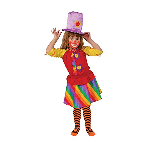 Dress Up America Clown-Kostüm des Regenbogenmädchens Dress Up America Clown-Kostüm des Regenbogenmädchens von Dress Up America