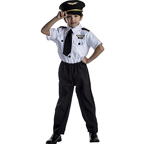 Dress Up America Kinder-Piloten-Kostümset in Deluxe-Ausführung von Dress Up America