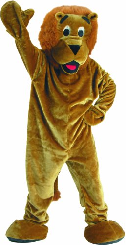 Dress Up America Deluxe Plüsch Brüllender Löwe Maskottchen Kostüm für Kinder von Dress Up America