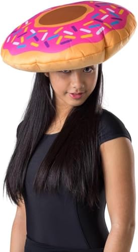 Dress Up America Donut-Hut für Kinder – Donut-Partyzubehör – Donut-Kostümhut für Mädchen und Jungen Dress Up America Donut-Hut für Kinder – Donut-Partyzubehör – Donut-Kostümhut für Mädchen und Jungen von Dress Up America
