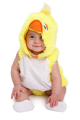 Dress Up America 861-12-24 Baby Outfit Kinder Ente Halloween Fancy Kostüm, 12-24 Monate (Gewicht 22-29 Lb, Höhe 29-34 Zoll), yellow and white von Dress Up America