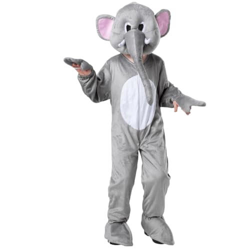 Dress Up America Elefanten Maskottchen für Kinder - Elefantenkostüm für Kinder - Zirkus Tier Maskottchen verkleiden Dress Up America Elefanten Maskottchen für Kinder - Elefantenkostüm für Kinder - Zirkus Tier Maskottchen verkleiden von Dress Up America