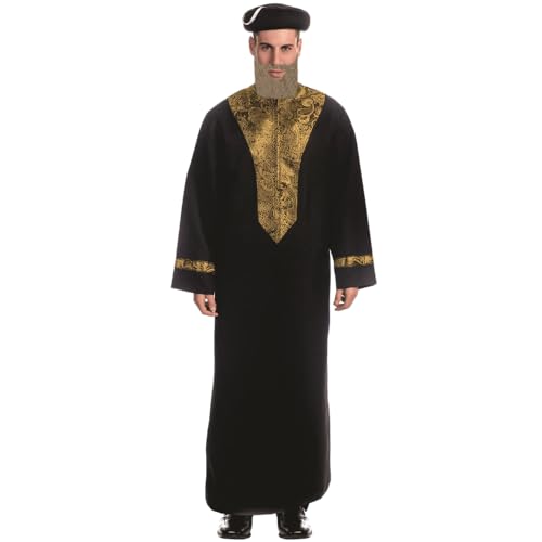 Dress Up America Erwachsener sephardischer Chacham-Rabbiner Kostüm von Dress Up America