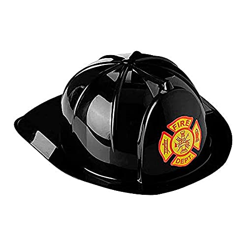 Dress Up America Feuerwehrhelm – Feuerwehrhut für Erwachsene – Feuerwehrmann-Kostümzubehör – Einheitsgröße von Dress Up America