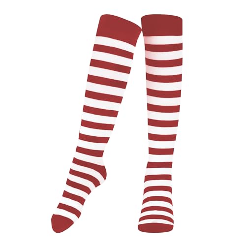 Dress Up America Gestreifte Baumwollsocken für Kinder – Gestreifte Kniestrümpfe für Mädchen und Jungen | Teenager – Stilvoll und Bequem Dress Up America Gestreifte Baumwollsocken für Kinder – Gestreifte Kniestrümpfe für Mädchen und Jungen | Teenager – Stilvoll und Bequem von Dress Up America