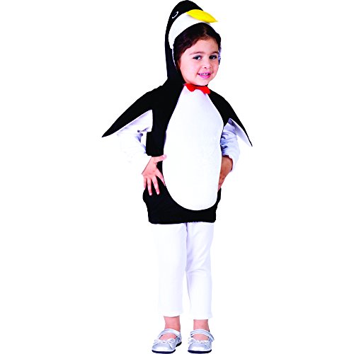 Dress Up America Pinguin-Kostüm für Kleinkinder – Tunika Dress Up Pinguin Kostüm Kinder – Verkleidung für Kinder - Kostüm Pinguin Kinder von Dress Up America