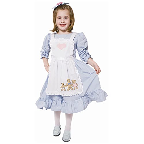 Dress Up America 547-L Kostüm Goldlöckchen Feenschwanz, Mehrfarbig, Größe 12-14 Jahre (Taille: 86-96 Höhe: 127-145 cm) von Dress Up America
