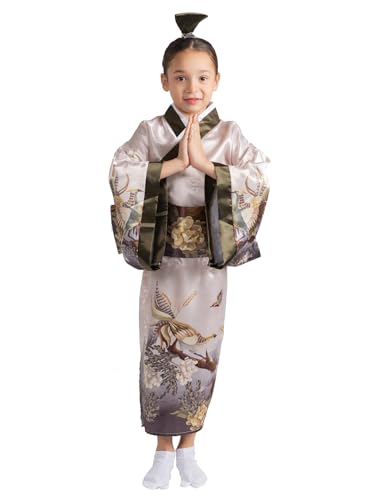 Dress Up America Japanischer Kimono für Mädchen - Traditionelles Kimono-Roben-Kostümset für Kinder Dress Up America Japanischer Kimono für Mädchen - Traditionelles Kimono-Roben-Kostümset für Kinder von Dress Up America