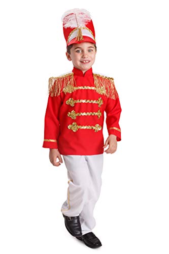 Dress Up America Jungen Schlagzeug Major Kinder Schickes Marschkapellen-Outfit - Größe Kleinkind 4 (3-4 Jahre) von Dress Up America