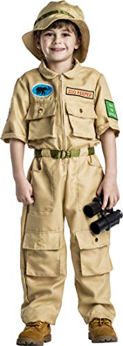 Dress Up America Zoowärter-Kostüm für Kinder – Safari-Explorer-Set für Jungen und Mädchen von Dress Up America