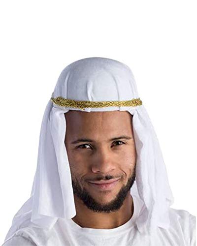 Dress Up America Keffiyeh Arabischer Kopfschmuck für Erwachsene von Dress Up America