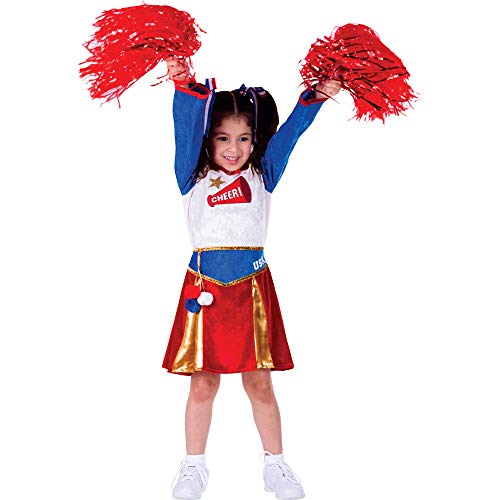 Dress Up America Kinder American Cheerleader Kostüm von Dress Up America