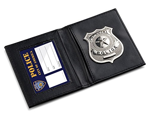 Dress Up America Vortäuschen ID Brieftasche Polizei Kostüm Zubehör für Detektiv Polizistin und Swat Rolle, generisch, Einheitsgröße von Dress Up America