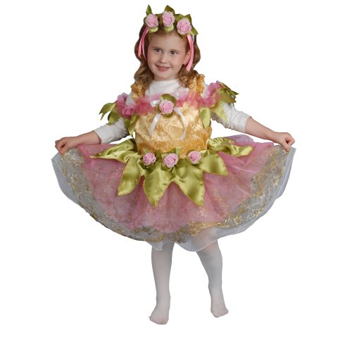 Dress Up America Kleines Mädchen Ballerina Kinderkostüm-Set - Größe groß (12-14 Jahre) von Dress Up America