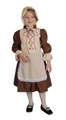 Dress Up America 445-S Kinderkostüm Kolonialmädchen, Mehrfarbig, Größe 4-6 Jahre (Taille: 71-76 Höhe: 99-114 cm) Dress Up America 445-S Kinderkostüm Kolonialmädchen, Mehrfarbig, Größe 4-6 Jahre (Taille: 71-76 Höhe: 99-114 cm) von Dress Up America