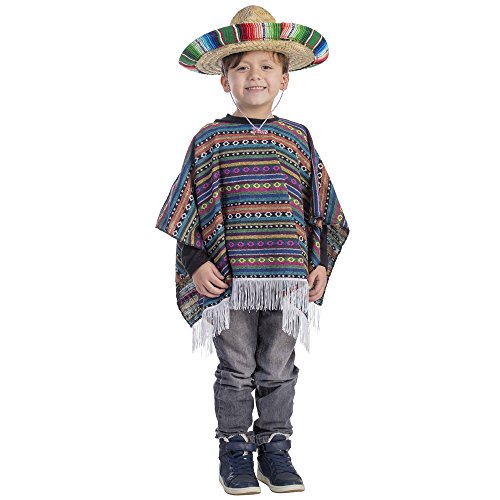 Dress Up America Mexikanisches Poncho-Kinderkostüm Dress Up America Mexikanisches Poncho-Kinderkostüm von Dress Up America