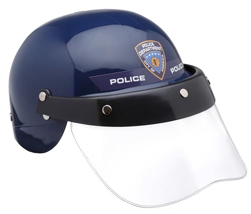 Dress Up America Polizeihelm mit Visier – Kostüm-Polizeihut für Kinder – Cop-Accessoire-Hut von Dress Up America