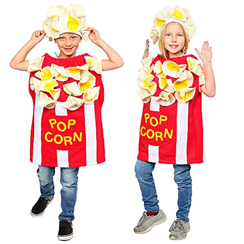 Dress Up America Popcorn Kostüm für Kinder - Spaß Kernel Kostüm für Jungen und Mädchen von Dress Up America