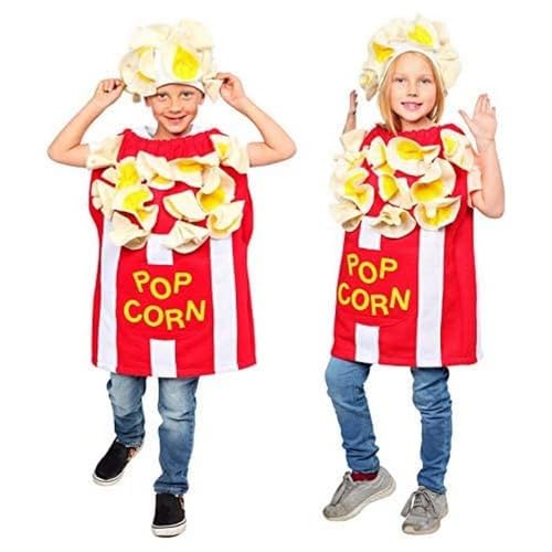 Dress Up America Popcorn Kostüm für Kinder - Spaß Kernel Kostüm für Jungen und Mädchen von Dress Up America