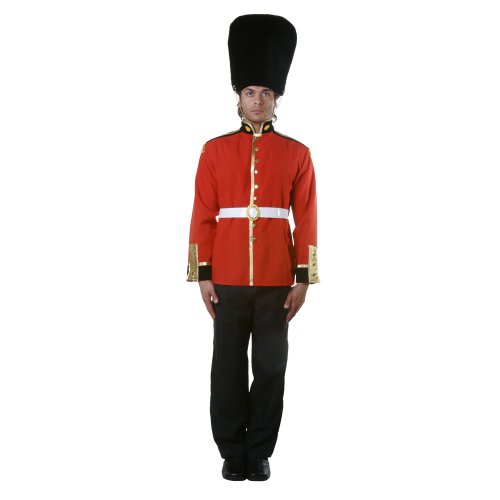 Dress Up America Royal Guard Kostüm für Erwachsene - Das Produkt wird komplett mit Jacke, Hose, Gürtel und Hut geliefert. von Dress Up America