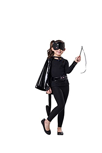 Dress Up America Schwarze Katze Kostüm Set für Mädchen - Katzen verkleiden sich für Kinder - beinhaltet ein Kap, eine Maske und mehr Dress Up America Schwarze Katze Kostüm Set für Mädchen - Katzen verkleiden sich für Kinder - beinhaltet ein Kap, eine Maske und mehr von Dress Up America